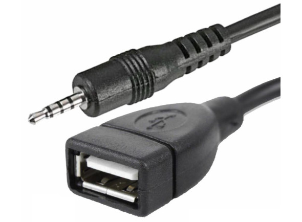 ProK Cabo USB-A Fêmea / Jack Macho 4p 0.2m ProK Cabo USB-A Fêmea / Jack Macho 4p 0.2m
